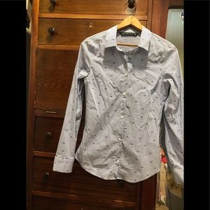 Zara basic button up